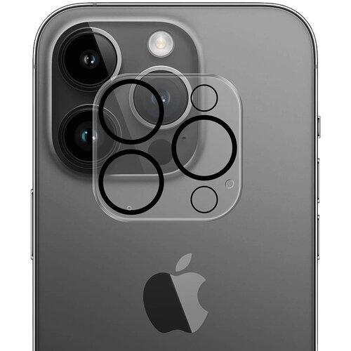 Nakładka na obiektyw 3MK Lens Pro Full Cover dla Apple iPhone 12 Pro Max Przezroczysty