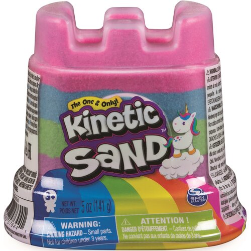 Piasek kinetyczny SPIN MASTER Kinetic Sand Mini Tęczowy Zamek 6059188