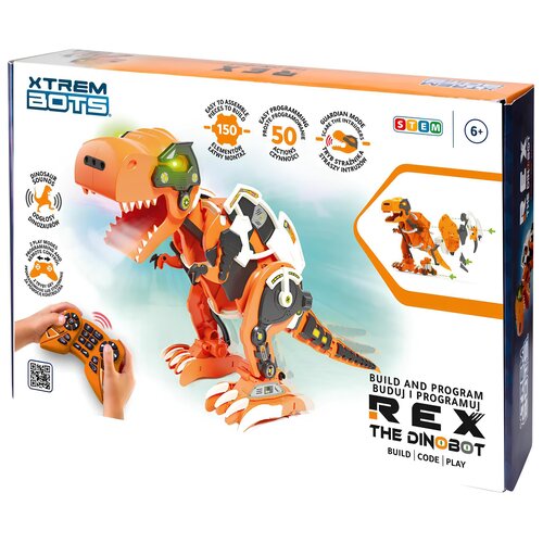Zabawka interaktywna XTREM BOTS Rex The Dinobot 3803159
