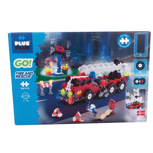 Klocki plastikowe PLUS-PLUS Basic Pojazdy ratunkowe 014-7009