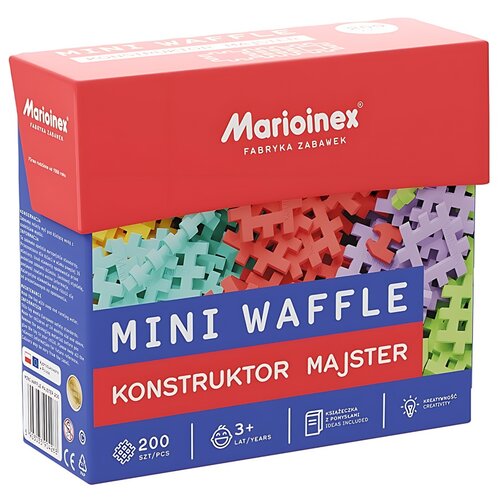 Klocki elastyczne MARIOINEX Mini Waffle Konstruktor Majster 904268