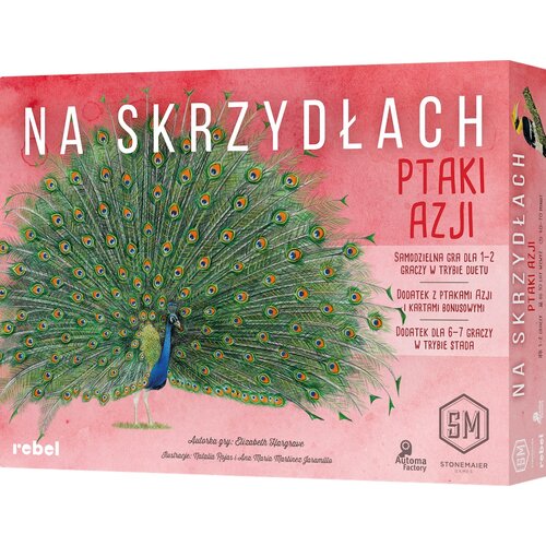 Dodatek do gry REBEL Na skrzydłach: Ptaki Azji