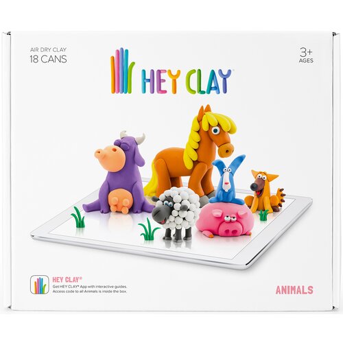 Masa plastyczna HEY CLAY Animals HCLSE002CEE