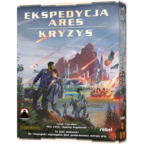 Gra karciana REBEL Terraformacja Marsa Ekspedycja Ares Kryzys