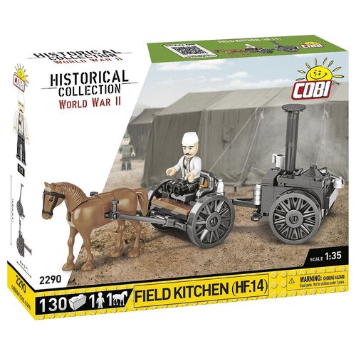 Klocki plastikowe COBI Historical Collection World War II Field Kitchen (Hf.14) COBI-2290