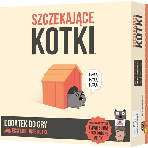 Dodatek do gry REBEL Eksplodujące Kotki: Szczekające Kotki
