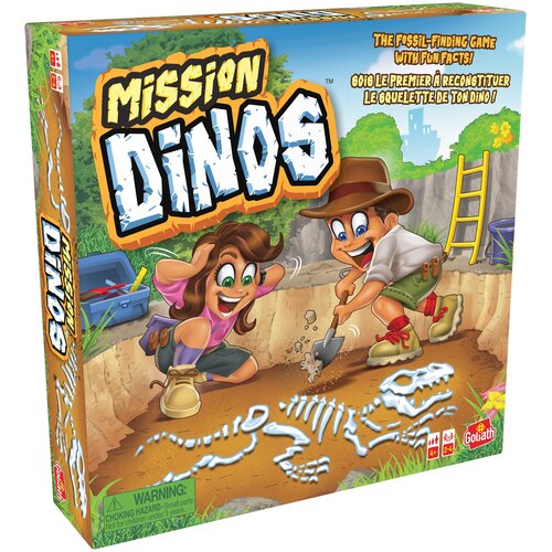 Gra planszowa GOLIATH Dino Misja Mission Dinos 929669.006