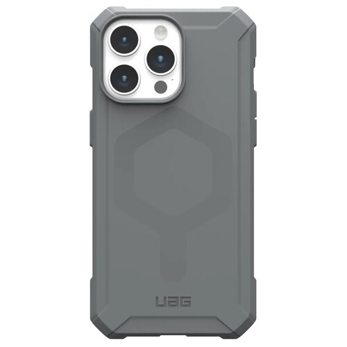 Etui UAG Essential Armor MagSafe do Apple iPhone 15 Pro Max Srebrny