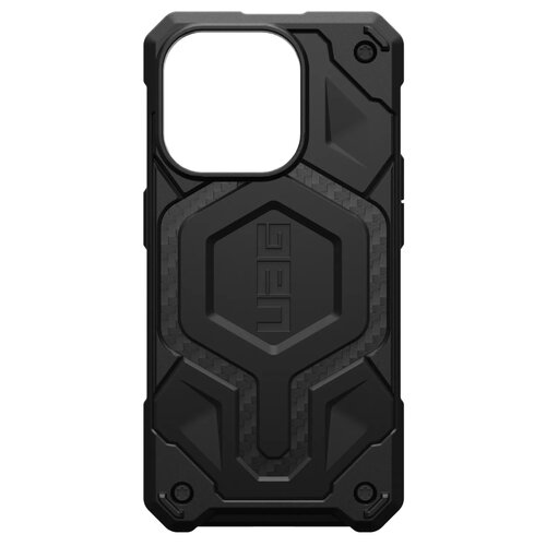 Etui UAG Monarch Pro MagSafe do Apple iPhone 15 Pro Czarny Carbon Fiber