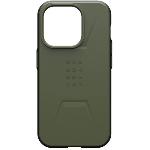 Etui UAG Civilian MagSafe do Apple iPhone 15 Pro Oliwkowy
