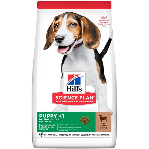 Karma dla psa HILL'S Science Plan Jagnięcina z ryżem 2.5 kg