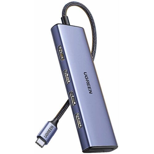 Hub UGREEN Revodok CM511 USB Typu C, Pasywny