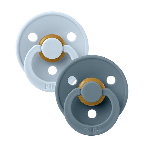 Smoczek BIBS Colour 2111418 0-6 m Wielokolorowy (2 sztuki)