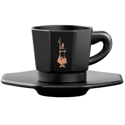 Zestaw filiżanek BIALETTI z podstawką 75 ml (4 sztuki)