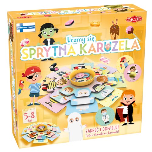 Gra edukacyjna TACTIC Uczmy Się Sprytna Karuzela 59049