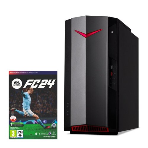 Komputer ACER Nitro 50 N50-640 i5-12400F 16GB RAM 512GB SSD GeForce RTX3050 + EA SPORTS FC 24 Gra PC