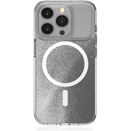 Etui STM Relax Sand MagSafe do Apple iPhone 15 Pro Max Przezroczysto-biały