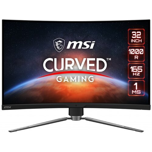 U Monitor MSI MPG Artymis 323CQR 31.5" 2560x1440px 165Hz 1 ms Curved