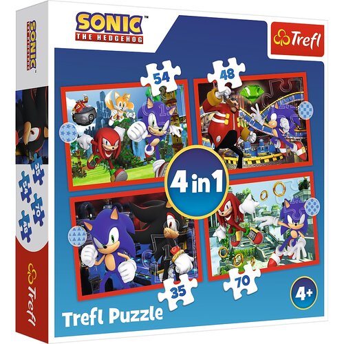 Puzzle TREFL Sonic The Hedgehog Przygody Sonica 34625 (207 elementów)