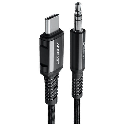 Kabel USB-C - Jack 3.5 mm ACEFAST 1.2 m Czarny C1-08