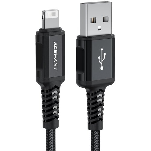 Kabel USB - Lightning MFI ACEFAST 1.8 m Czarny