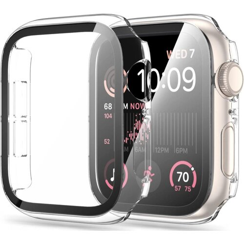 Etui TECH-PROTECT Hybrid360 do Apple Watch 4/5/6/SE (40mm) Przezroczysty
