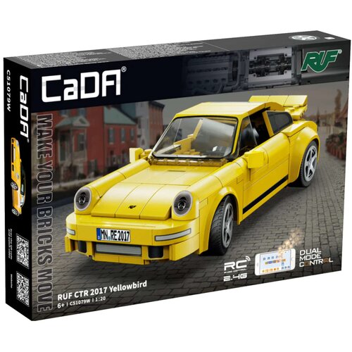 Klocki plastikowe CADA Make Your Bricks Move RUF CTR 2017 Zdalne sterowanie C51079W