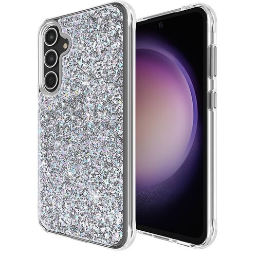 Etui CASE-MATE Twinkle do Samsung Galaxy S23 FE 5G Srebrny