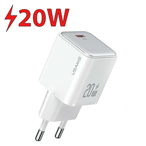 Ładowarka sieciowa USAMS CC183TC02 20W Biały