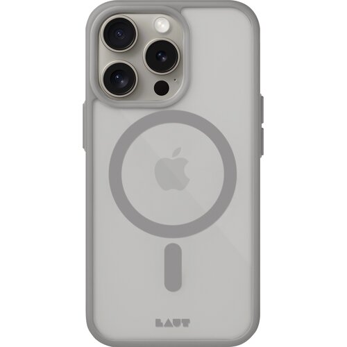 Etui LAUT Huex Protect MagSafe do Apple iPhone 15 Pro Max Szary