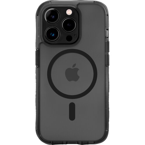 Etui LAUT Crystal Matter X MagSafe do Apple iPhone 15 Pro Czarno-przezroczysty