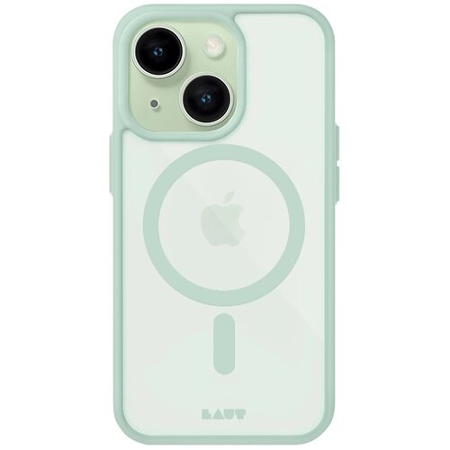 Etui LAUT Huex Protect MagSafe do Apple iPhone 15 Miętowy