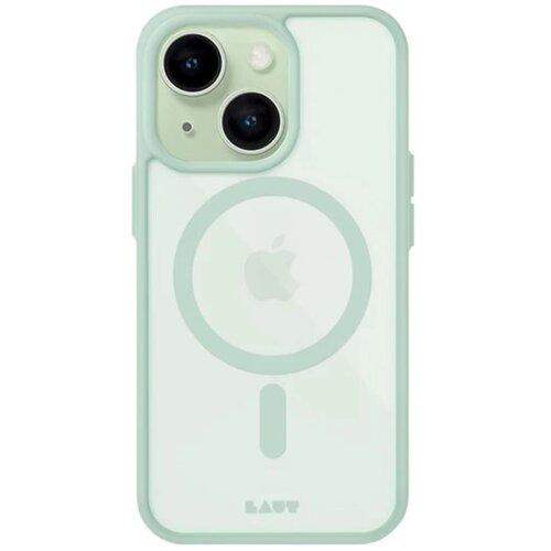 Etui LAUT Huex Protect MagSafe do Apple iPhone 15 Plus Miętowy