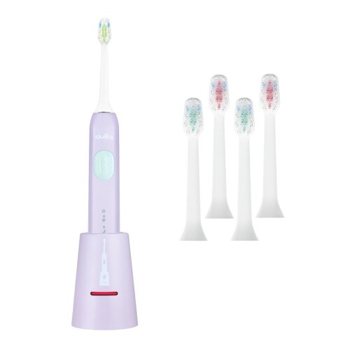 Szczoteczka soniczna VITAMMY Smils Jelly TB9314 + Końcówka szczoteczki VITAMMY Smils Mix 1 (4 szt.)