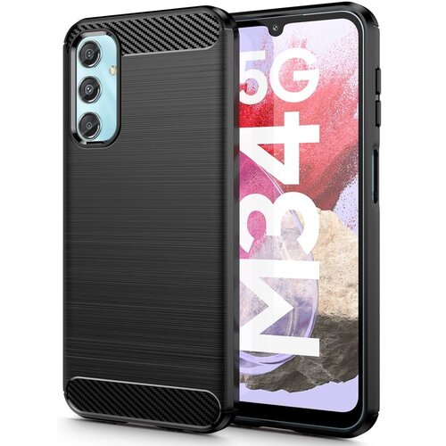 Etui TECH-PROTECT TPUCarbon do Samsung Galaxy M34 5G Czarny