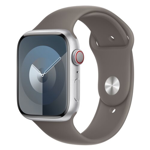 Pasek do Apple Watch (42/44/45/49mm) M/L Popielaty brąz