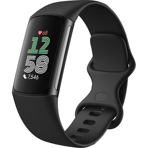 FITBIT Charge 6 GPS Czarny Smartband Google niskie ceny i opinie w Media Expert