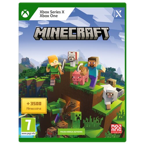 Minecraft + 3500 Minecoins Gra XBOX ONE (Kompatybilna z Xbox Series X)