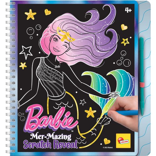 Zdrapywanka Barbie Mer-Mazing Scratch Reveal 304-12327 (twarda okładka)