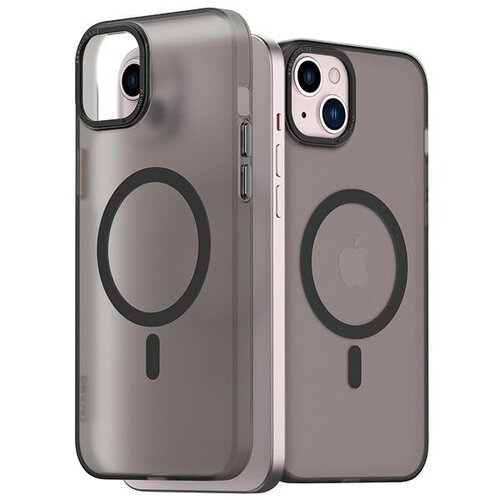 Etui ARAREE Aero Frame do Apple iPhone 15 Plus Przezroczysto-czarny