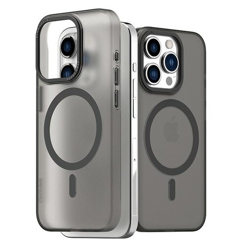 Etui ARAREE Aero Frame do Apple iPhone 15 Pro Przezroczysto-czarny