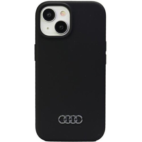 Etui AUDI Silicone Case do Apple iPhone 15 Plus Czarny