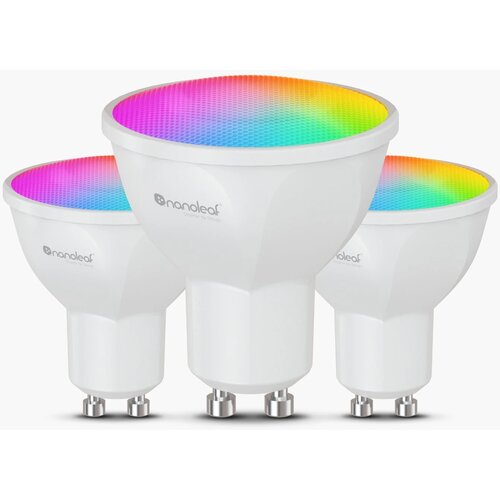 Inteligentna żarówka LED NANOLEAF Essentials Smart ICNF080B023GU10 5W GU10 Matter (3 szt.)