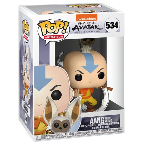 Figurka FUNKO Pop Avatar The Last Airbender Aang w Momo