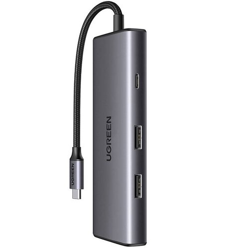Hub UGREEN CM498 7w1 USB Typu C 3.2 Gen. 1, Pasywny