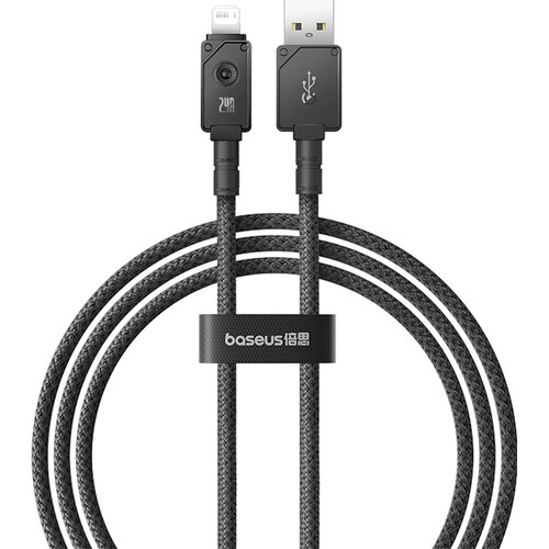 Kabel USB - Lightning BASEUS Unbreakable 1 m Czarny