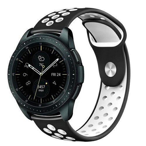 Pasek BELINE Watch Sport Silicone 22mm Czarno-biały