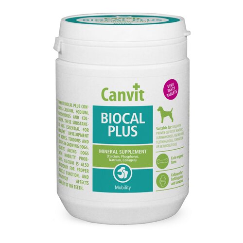 Suplement dla psa CANVIT Biocal Plus 500 g