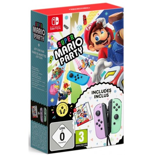 Super Mario Party + Joy-Con Pastel Gra NINTENDO SWITCH