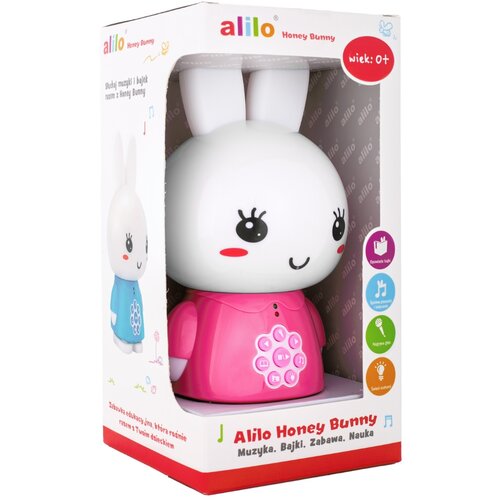 Zabawka edukacyjna ALILO Honey Bunny G6 Różowy